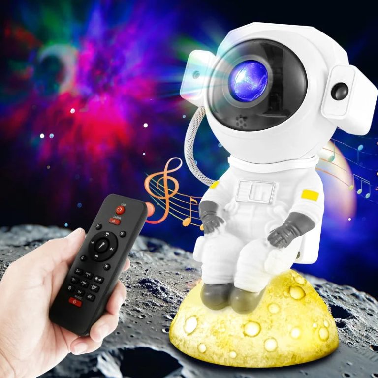 Veilleuse Astronaute Projecteur Ciel Étoilé - Lampe LED Design Cool Pour Chambre
